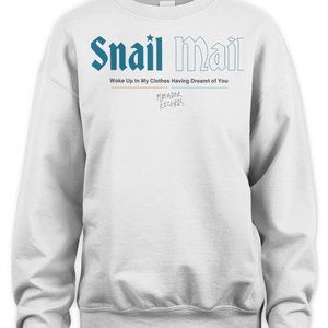 Heather Gray Snail Mail Merch Sweatshirt